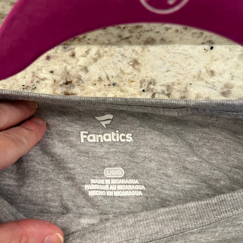 2024 Olympics Fanatics Gray United States Long Sleeve Tee - Picture 5 of 5